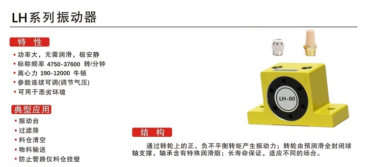 LH气动振动器介绍
