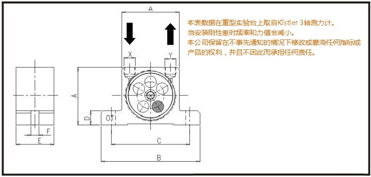 OT系列气动振动器尺寸图